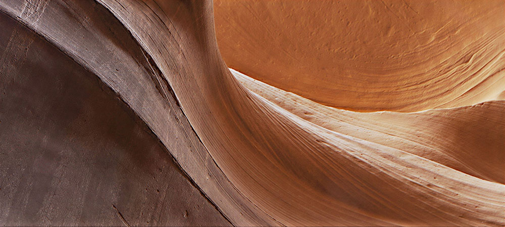 Antelope Canyon sandstone curves